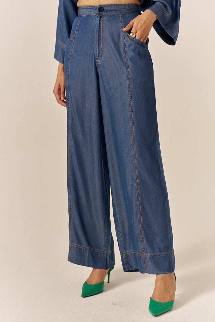AMOUR FOU FLARED PANTS SPACELINES