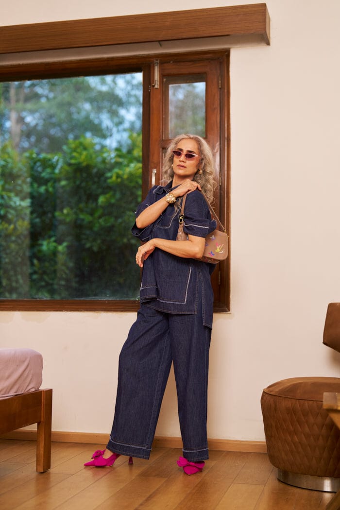 BORA BORA CO-ORD SET WITH PANTS SPACELINES