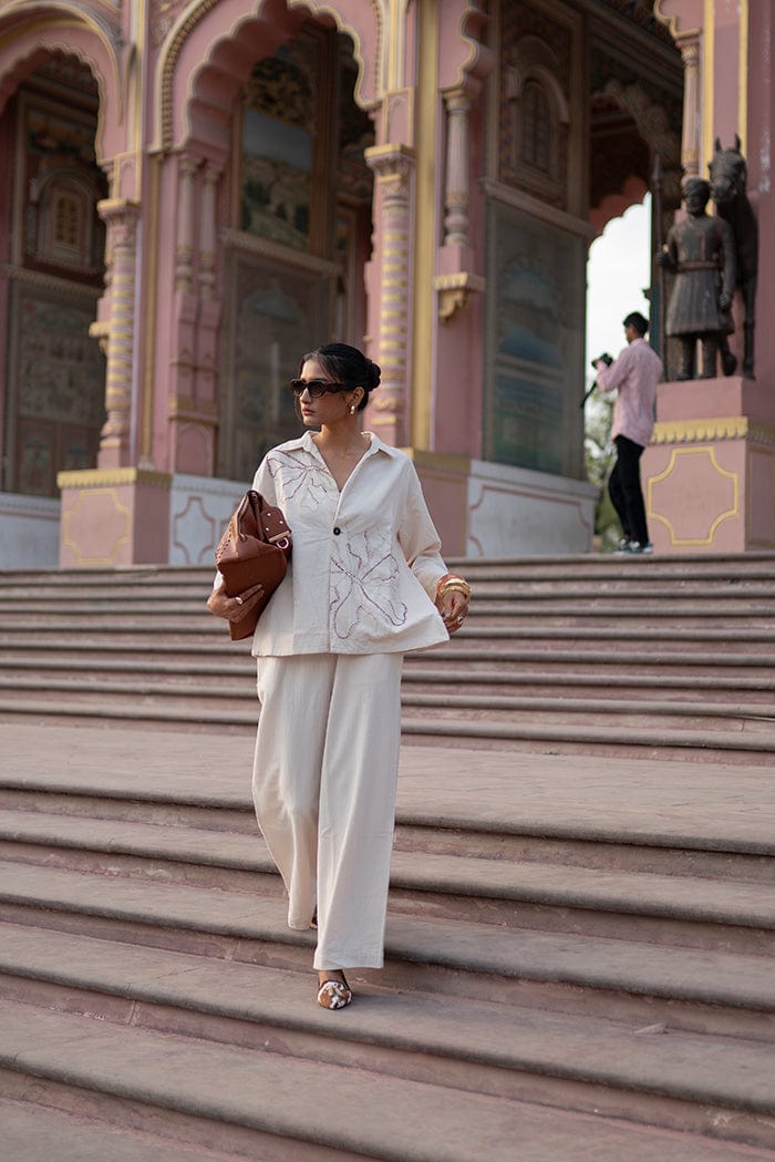DHOOP CO-ORD SET SPACELINES