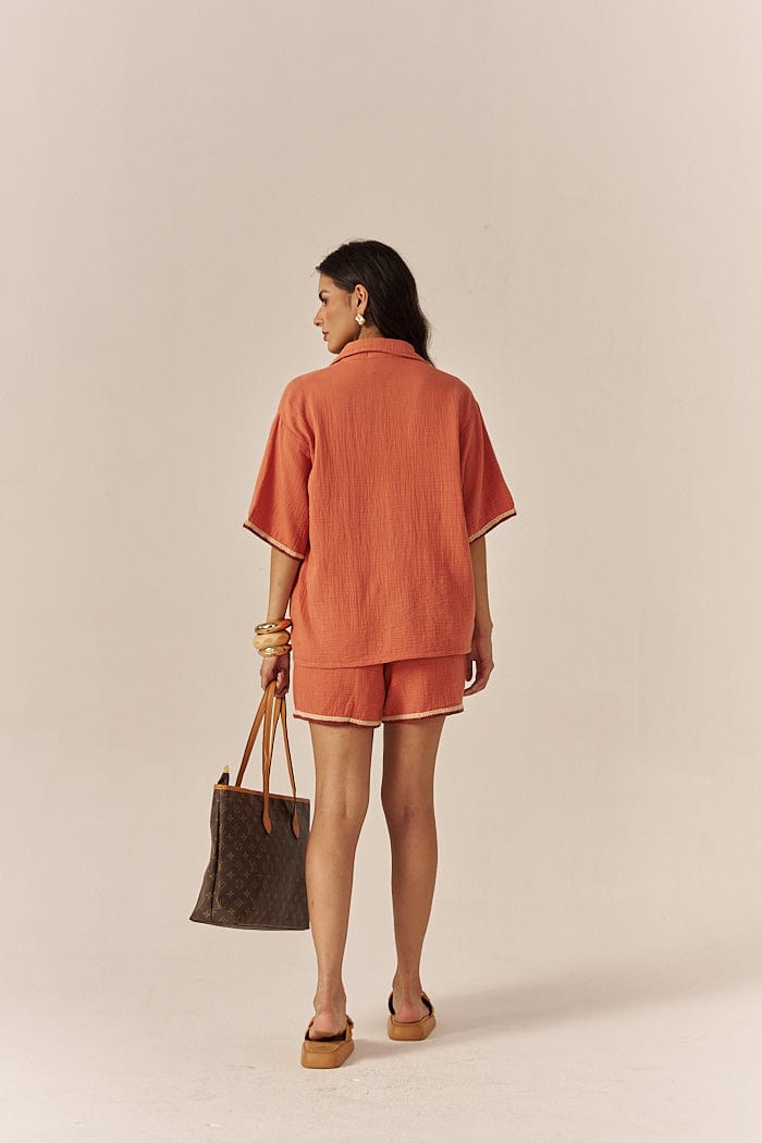 DUSK CO-ORD SET WITH SHORTS SPACELINES