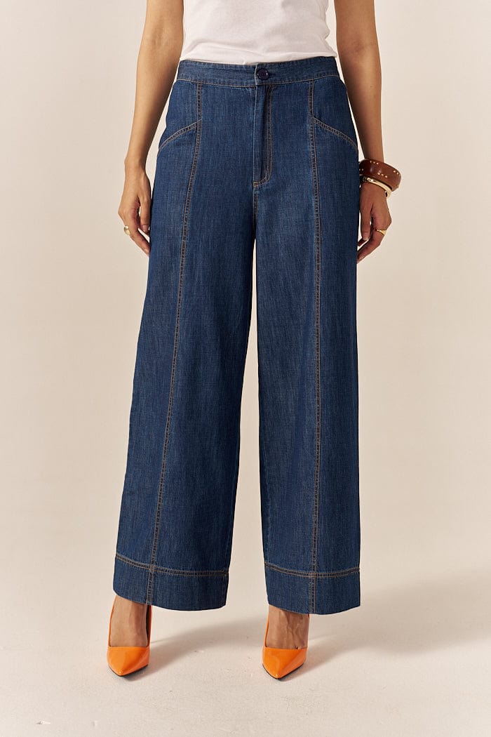 MACARON FLARED PANTS SPACELINES
