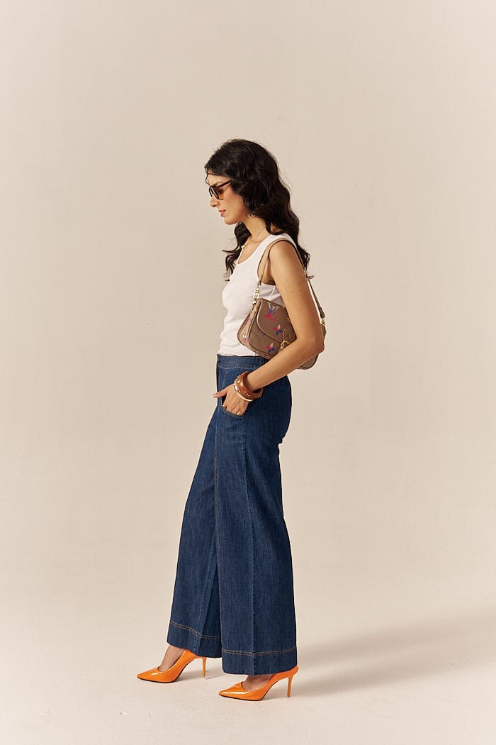 MACARON FLARED PANTS SPACELINES