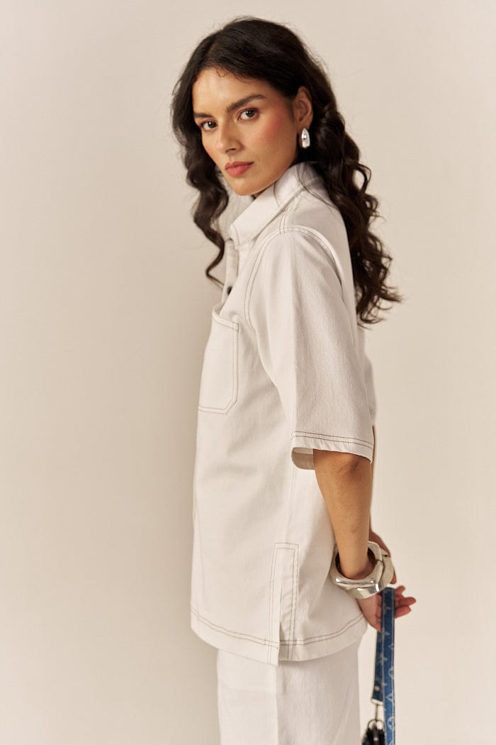 MEETHI LASSI CO-ORD SET SPACELINES