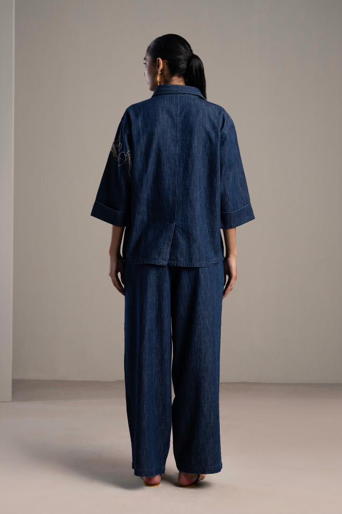 NAPPA BLOOM CO-ORD SET SPACELINES