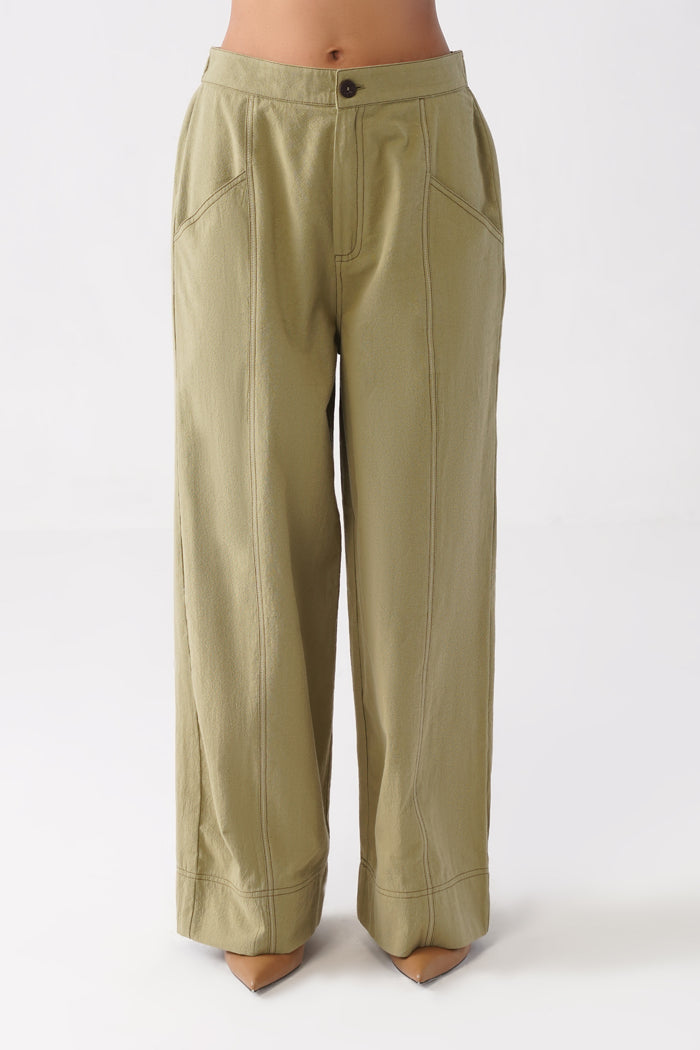 Olive Unwind Pant Set SPACELINES