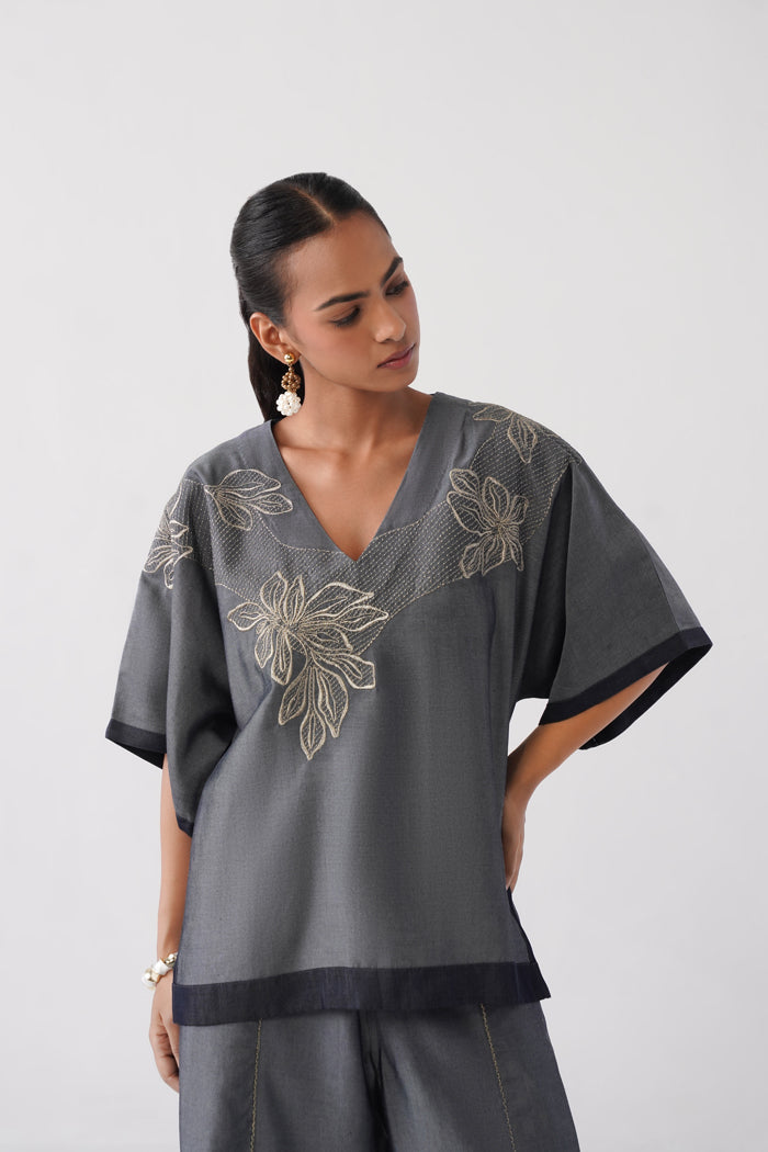Raunaq Kaftan Top SPACELINES