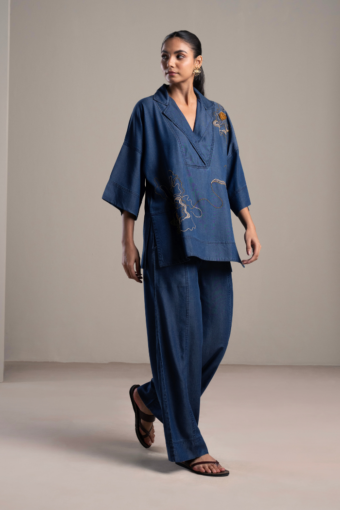YOUS FLEUR CO-ORD SET SPACELINES