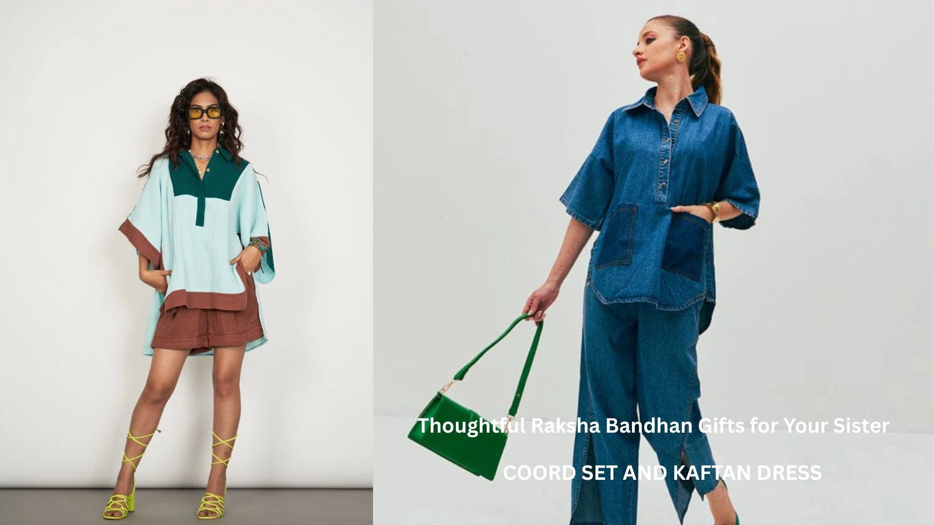 Coord set and kaftan dress for women