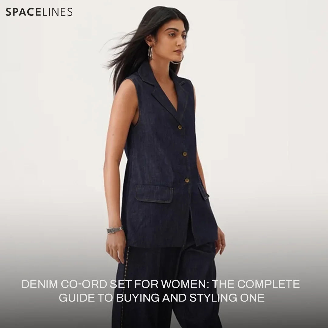 Denim Co-Ord Set for Women