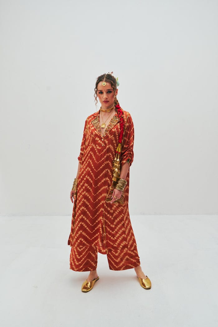 AMBAR KURTI & PANTS SET