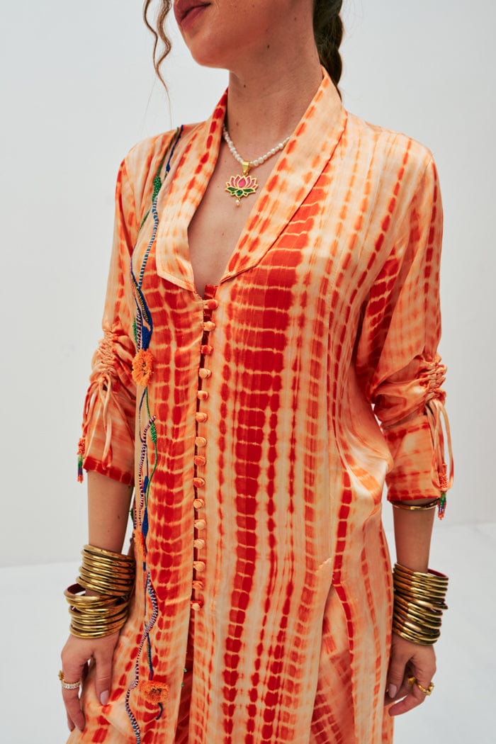 AISHA KURTI & PANTS SET SPACELINES