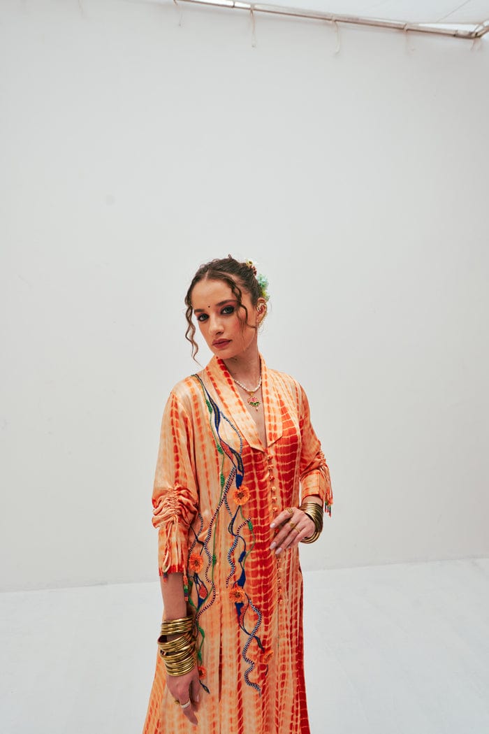 AISHA KURTI & PANTS SET SPACELINES