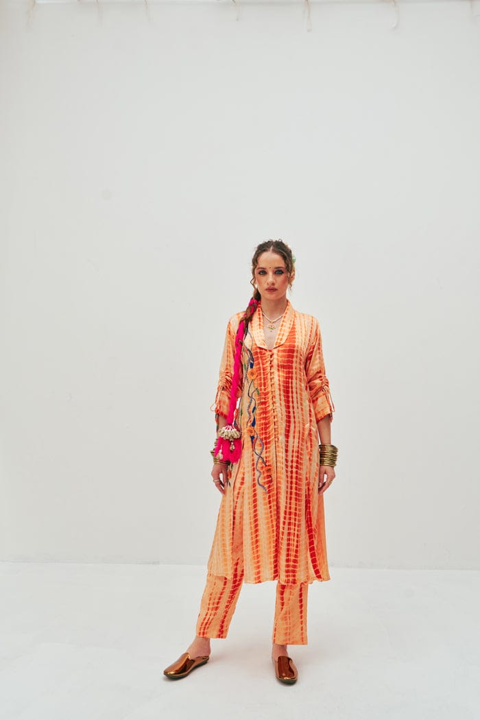 AISHA KURTI & PANTS SET SPACELINES