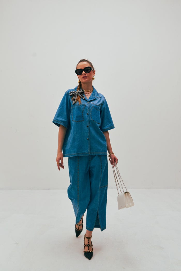AMPERE BEJEWELED CO-ORD SET SPACELINES