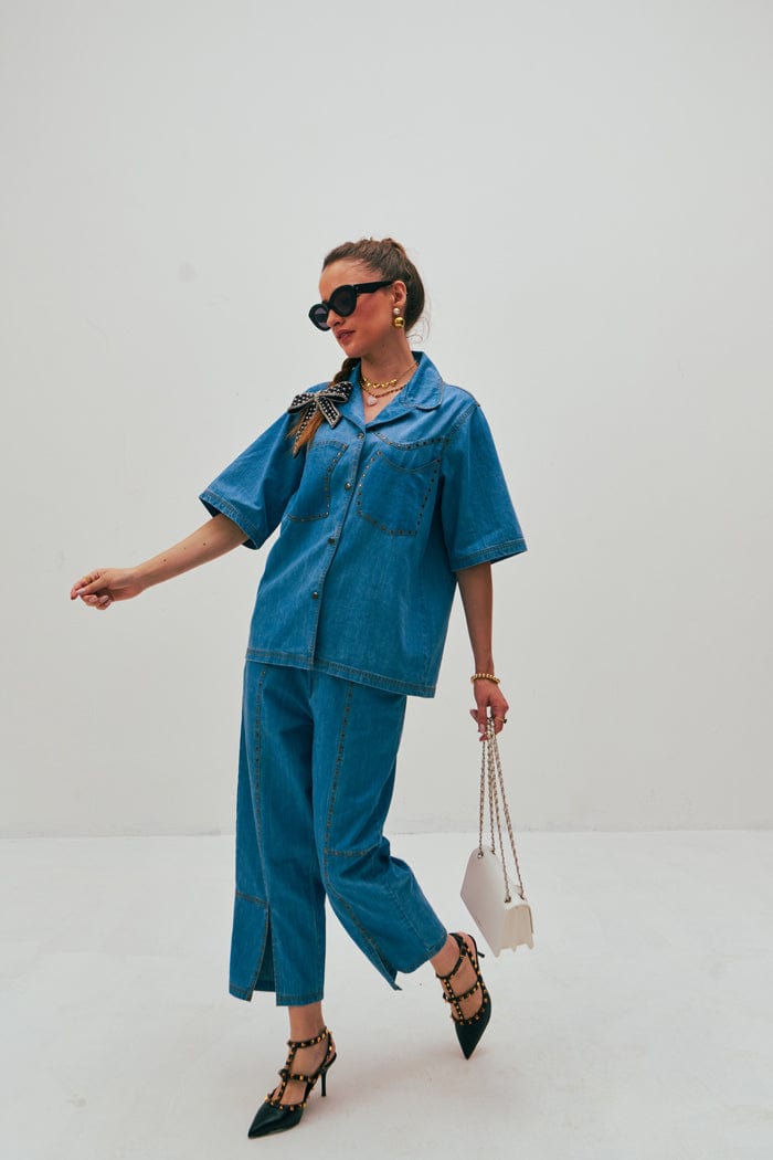 AMPERE BEJEWELED CO-ORD SET SPACELINES