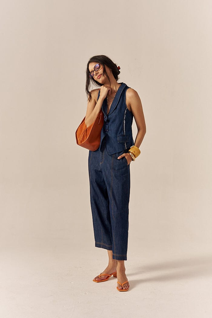 BIJOU BARREL STYLE PANTS SPACELINES