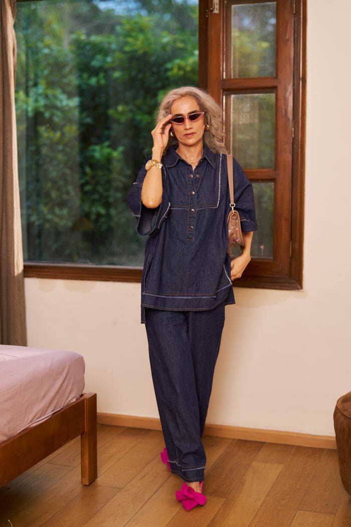 BORA BORA CO-ORD SET WITH PANTS SPACELINES