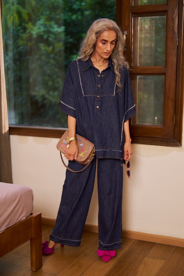 BORA BORA CO-ORD SET WITH PANTS SPACELINES