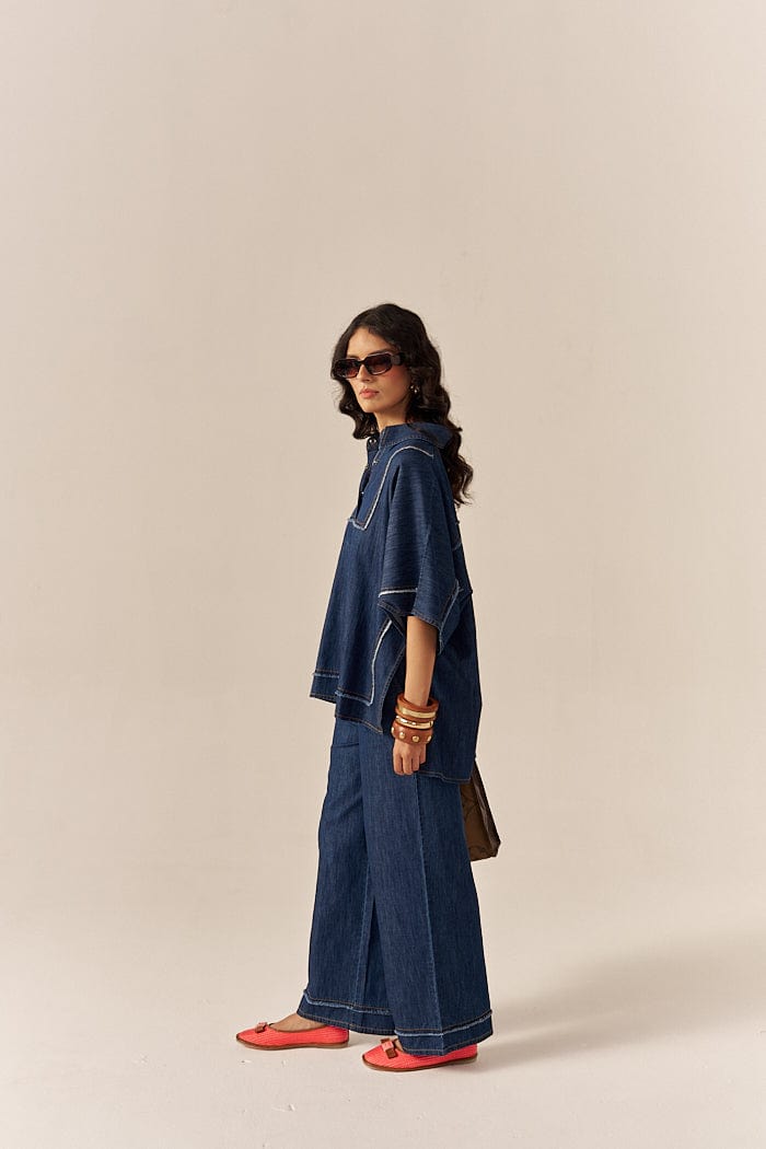 BORA BORA CO-ORD SET WITH PANTS SPACELINES