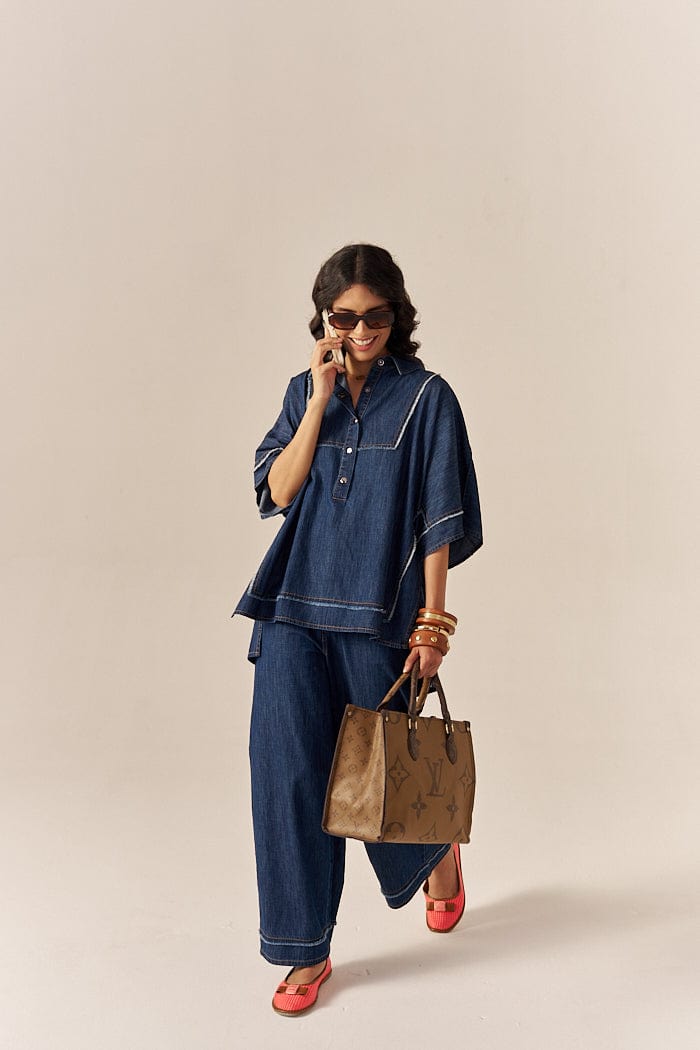 BORA BORA CO-ORD SET WITH PANTS SPACELINES