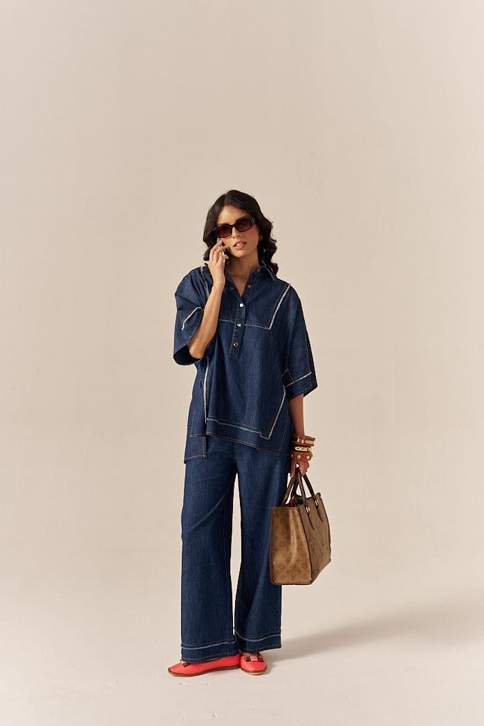 BORA BORA CO-ORD SET WITH PANTS SPACELINES