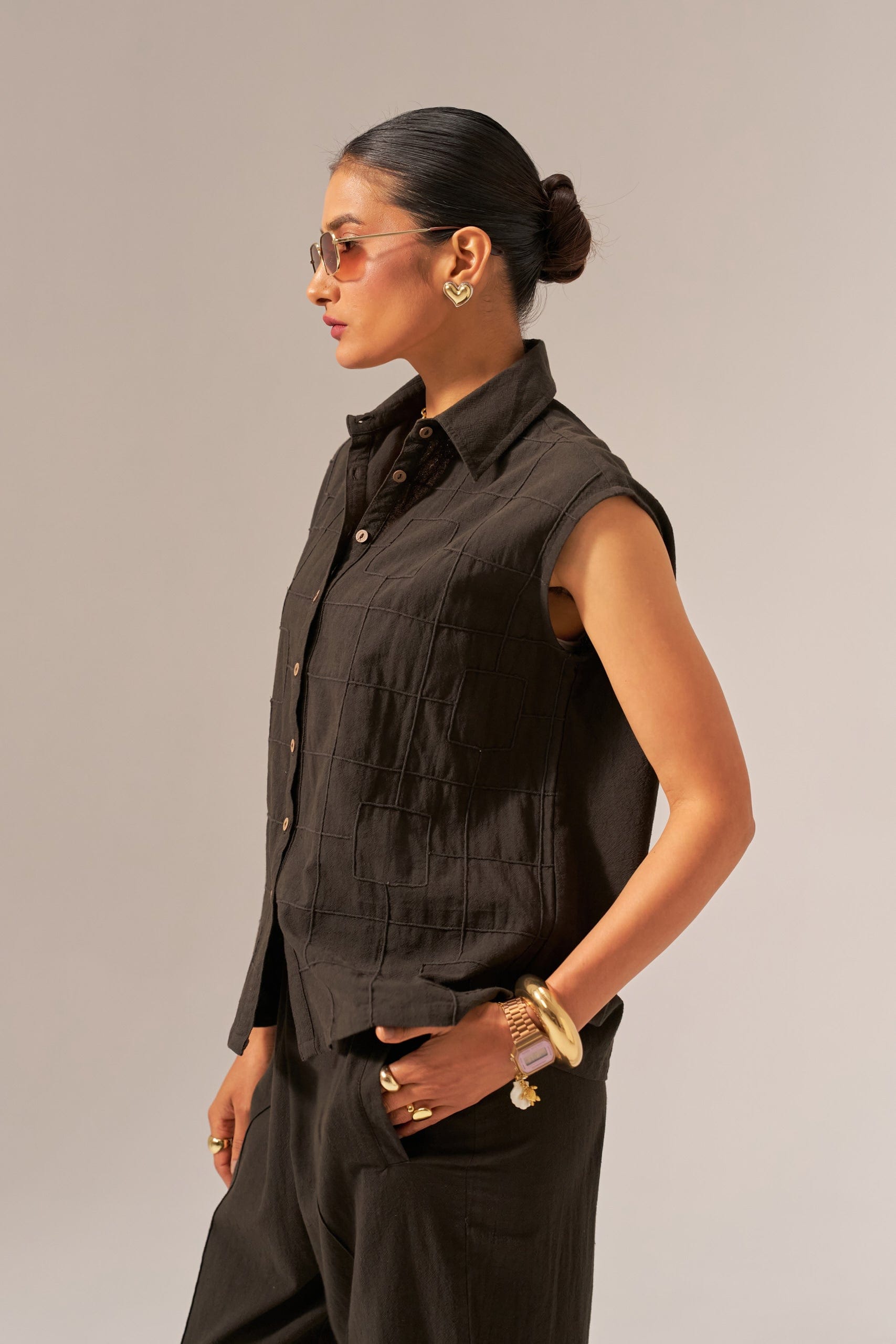 CHAAND CO-ORD SET SPACELINES