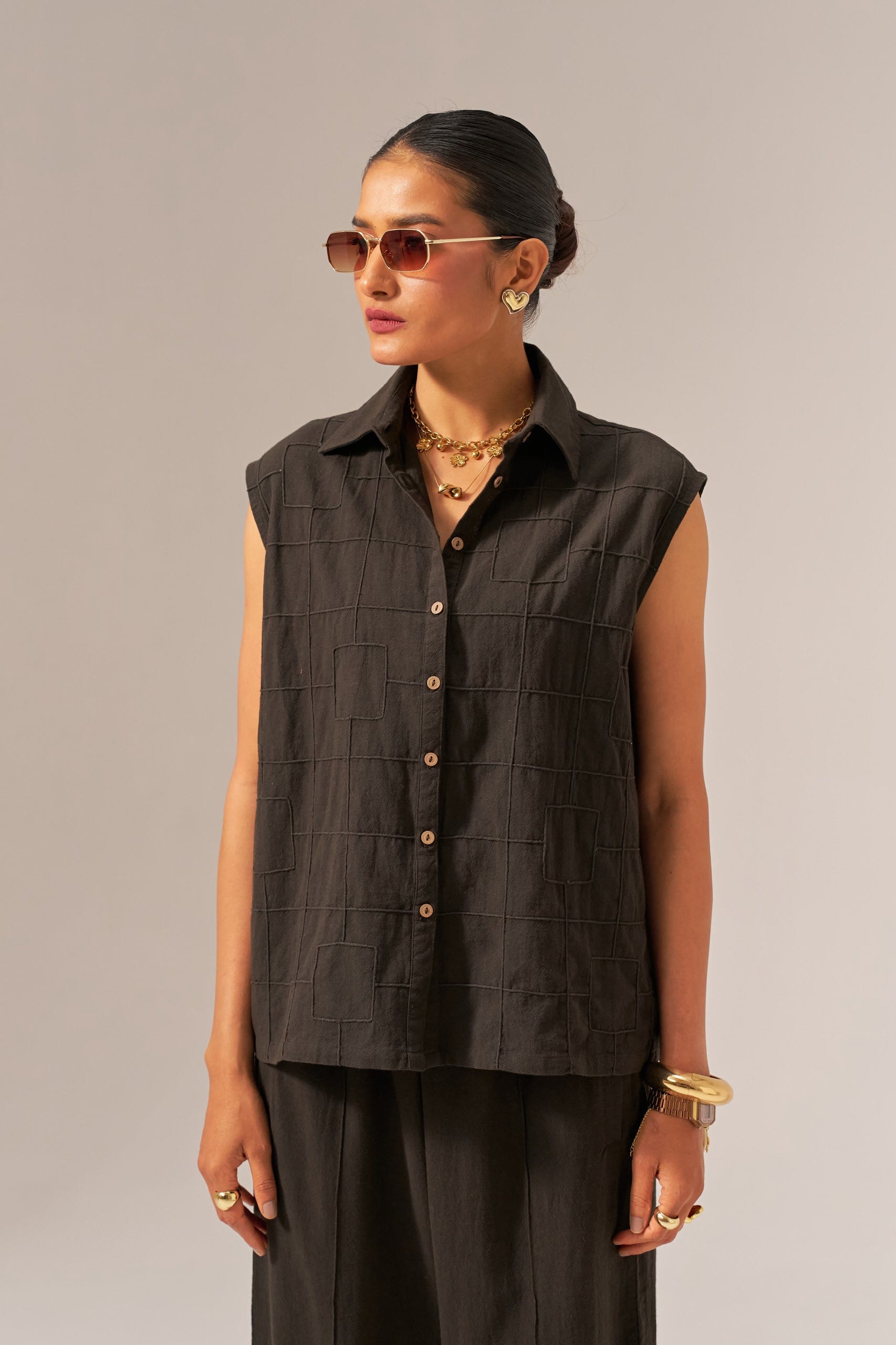 CHAAND CO-ORD SET SPACELINES