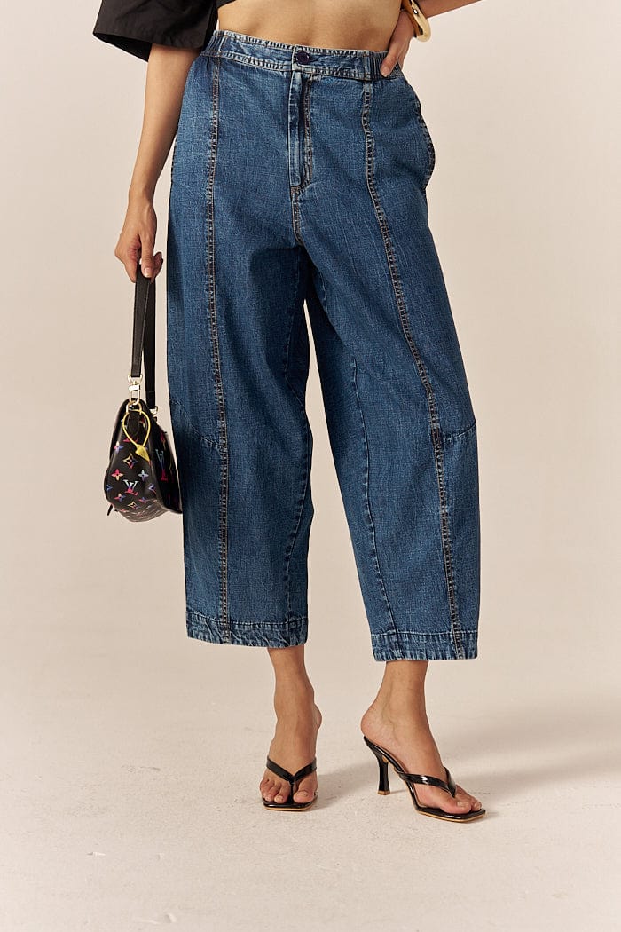 COCO JALEBI BARREL STYLE PANTS SPACELINES