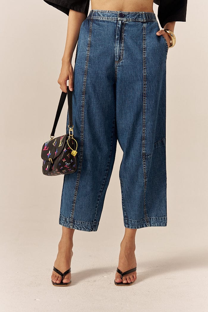 COCO JALEBI BARREL STYLE PANTS SPACELINES