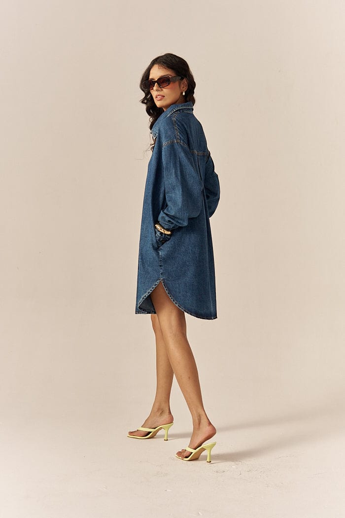 COCONUTTY SHIRT DRESS SPACELINES