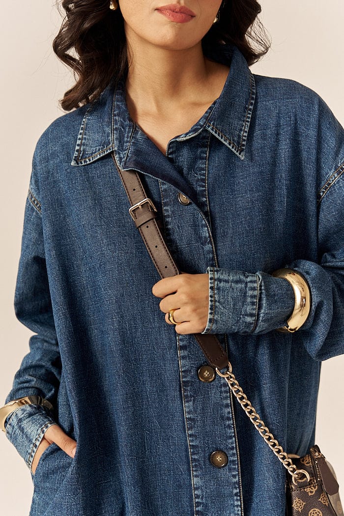 COCONUTTY SHIRT DRESS SPACELINES