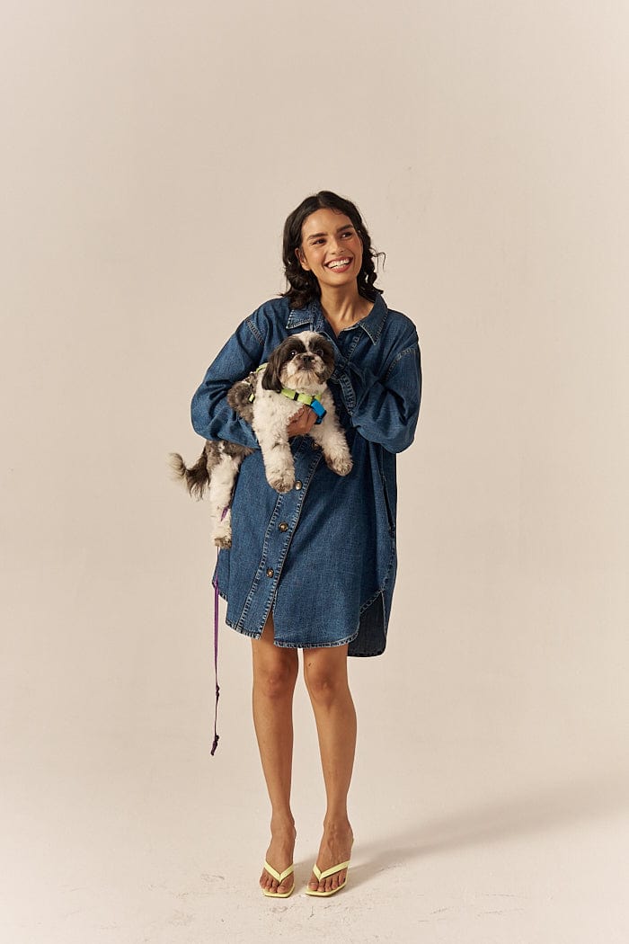 COCONUTTY SHIRT DRESS SPACELINES