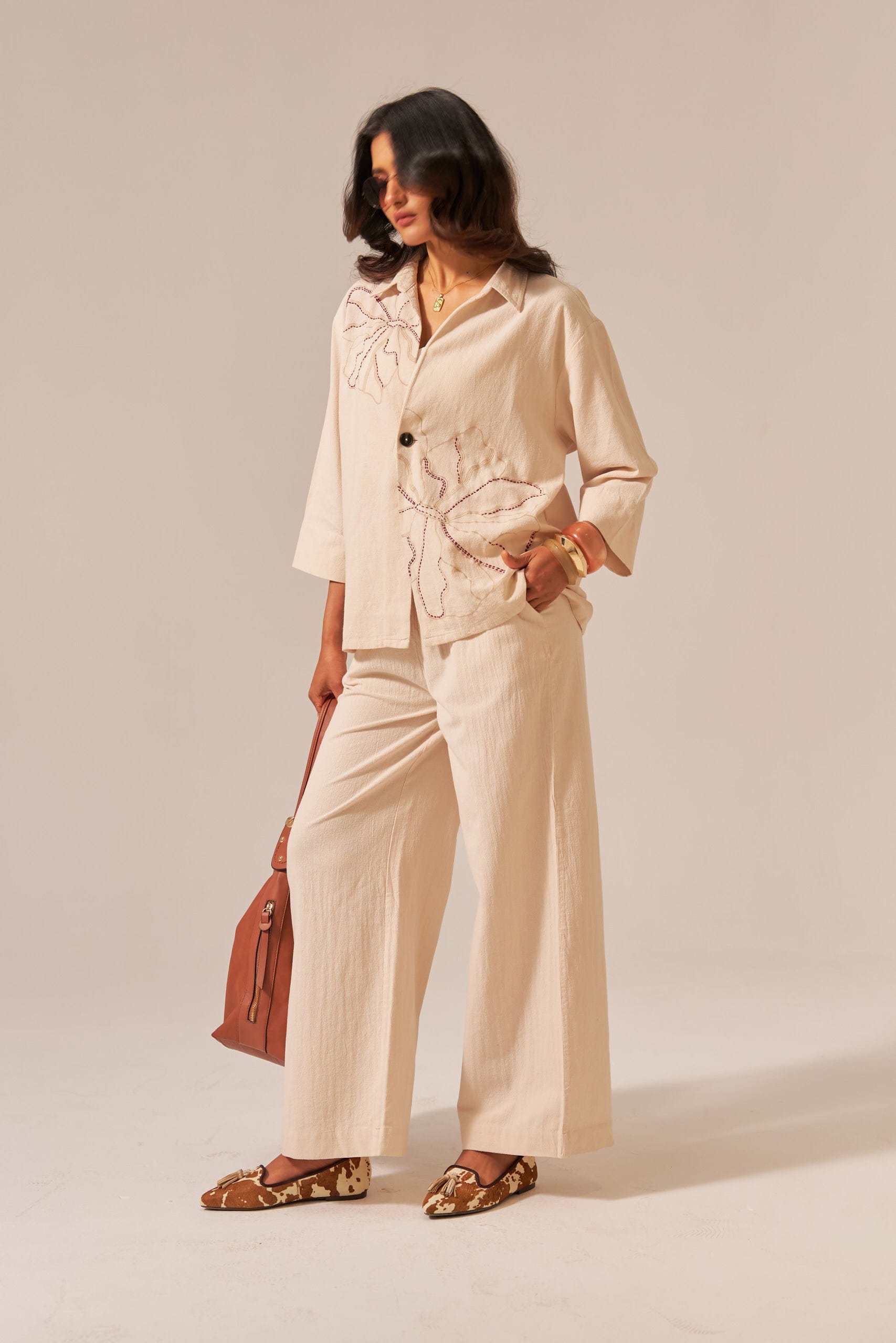 DHOOP CO-ORD SET SPACELINES