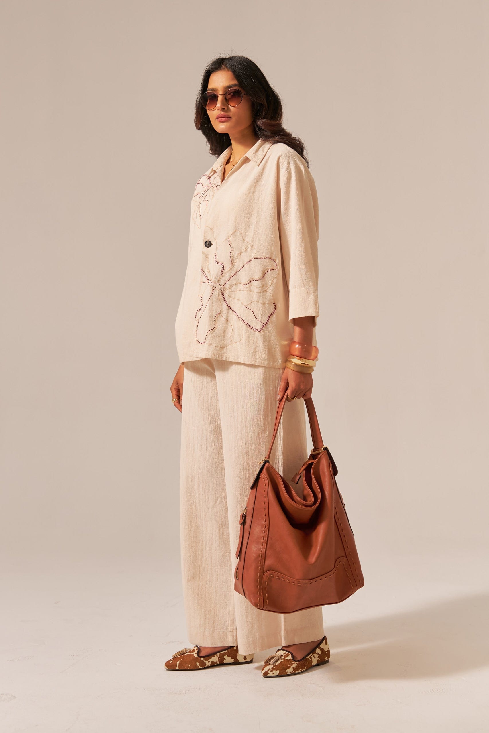 DHOOP CO-ORD SET SPACELINES