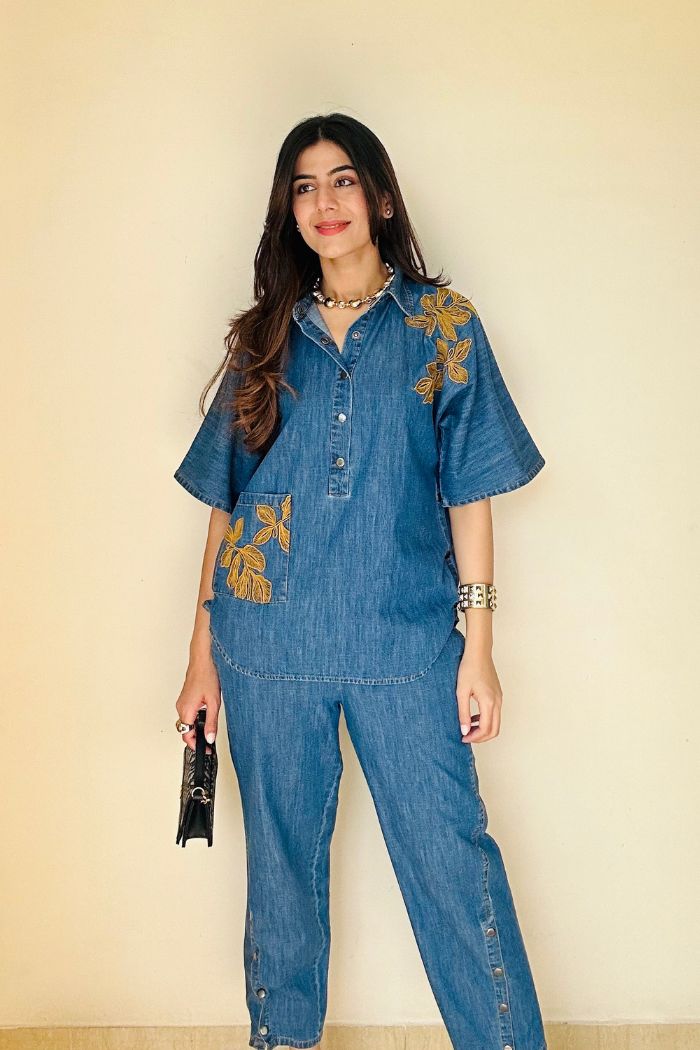 DOLLA FLORA CO-ORD SET SPACELINES
