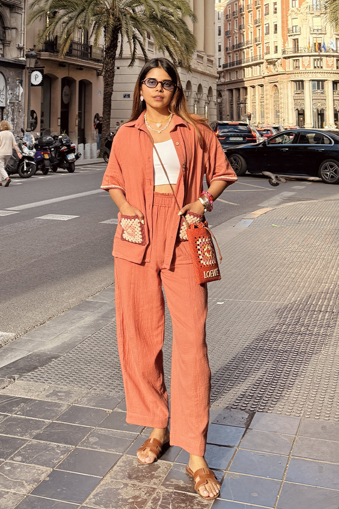 DUSK CO-ORD SET WITH PANTS SPACELINES