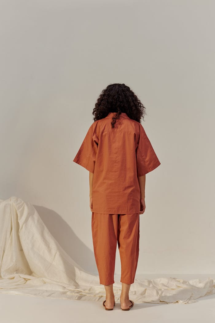 IKIGAI BRICK DUST CO-ORD SET SPACELINES