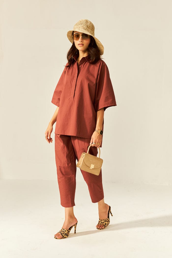 IKIGAI DOWNTOWN CO-ORD SET SPACELINES