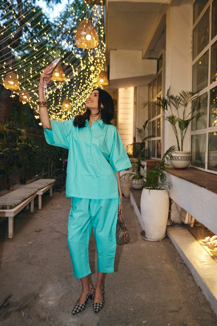 IKIGAI HOLIDAY CO-ORD SET SPACELINES