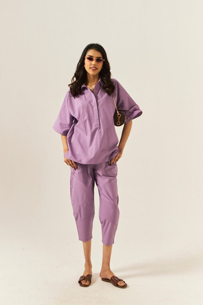 IKIGAI ORCHID CO-ORD SET SPACELINES