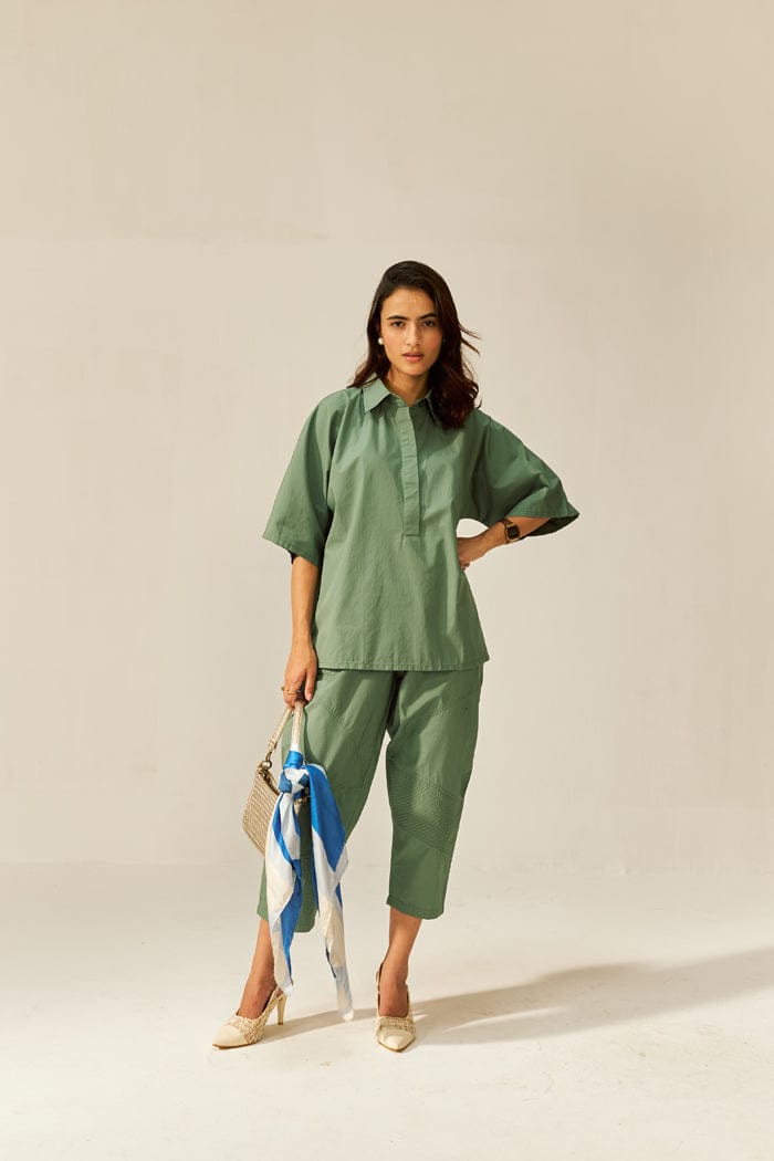 IKIGAI SEA SPRAY CO-ORD SET SPACELINES