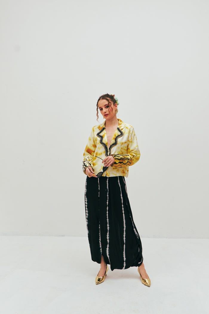IMAAN BLAZER SPACELINES