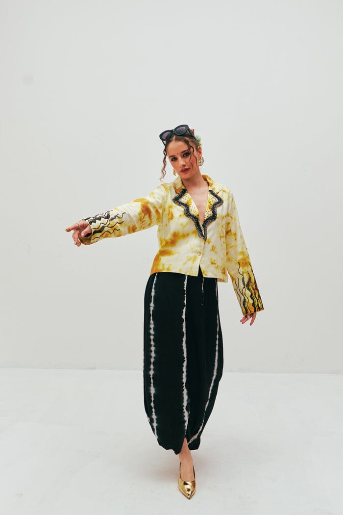 IMAAN BLAZER SPACELINES