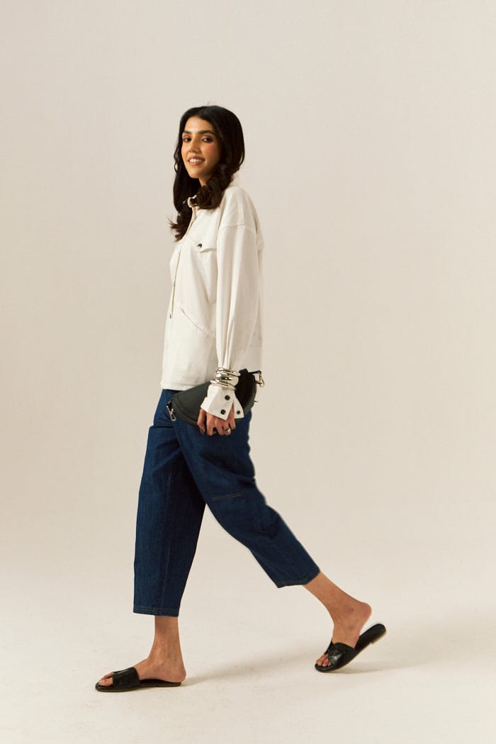 "IN MY SPACE" DENIM SHIRT SPACELINES