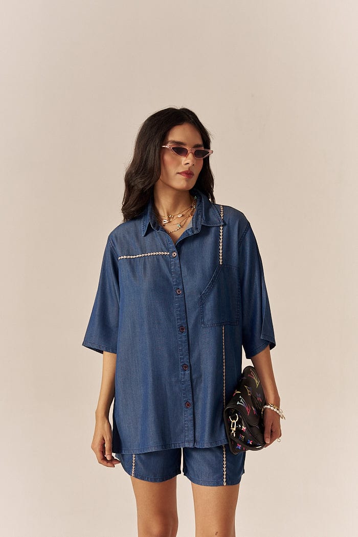 JOLIE CO-ORD SET SPACELINES