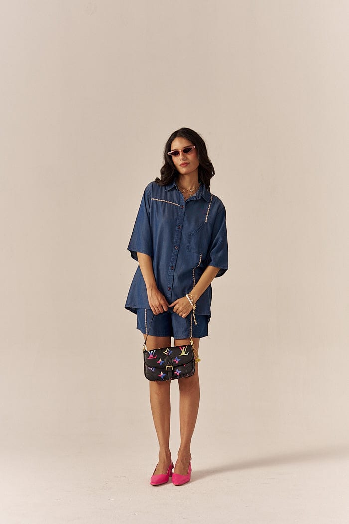 JOLIE CO-ORD SET SPACELINES
