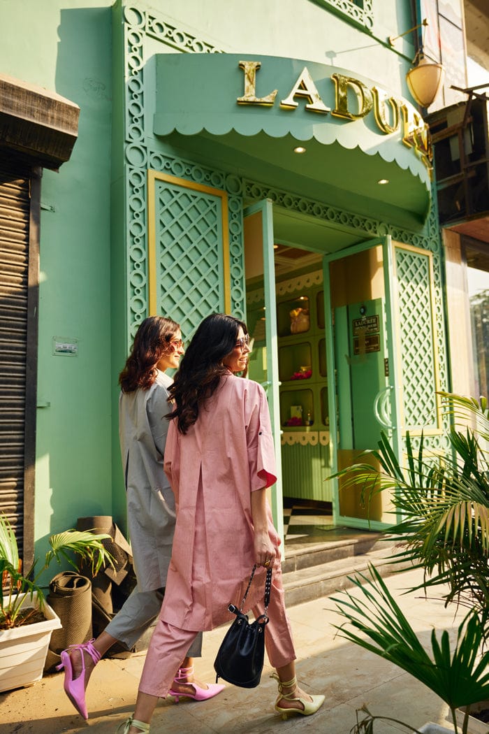 LAVASA CORAL CO-ORD SET SPACELINES