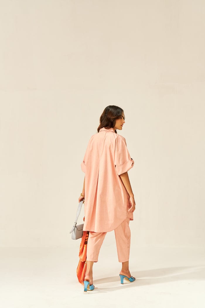 LAVASA CORAL CO-ORD SET SPACELINES