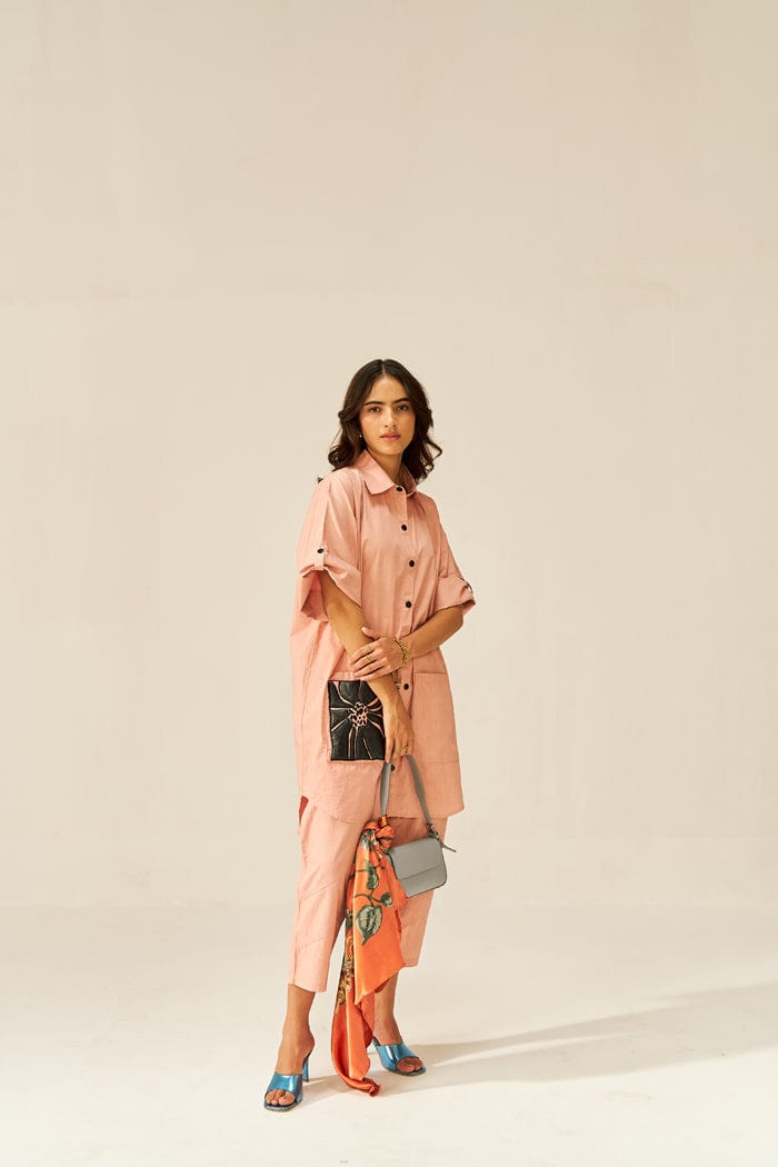 LAVASA CORAL CO-ORD SET SPACELINES