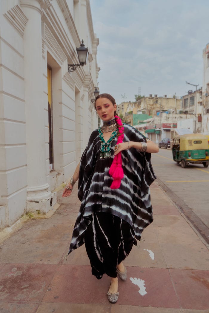 LEYLA KAFTAN AND DHOTI SET SPACELINES